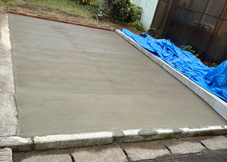 駐車場拡張工事