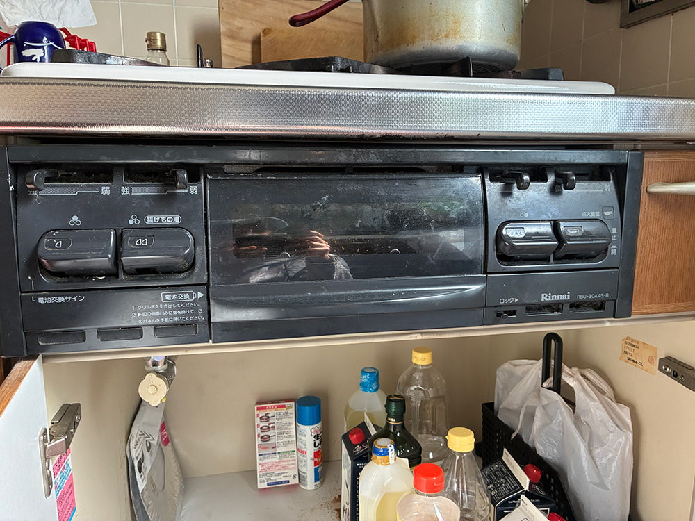 ガスコンロ交換工事